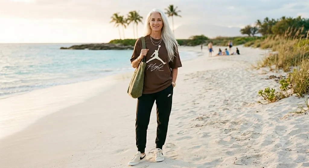 Air Jordan Oversized Tee – Cocoa Brown