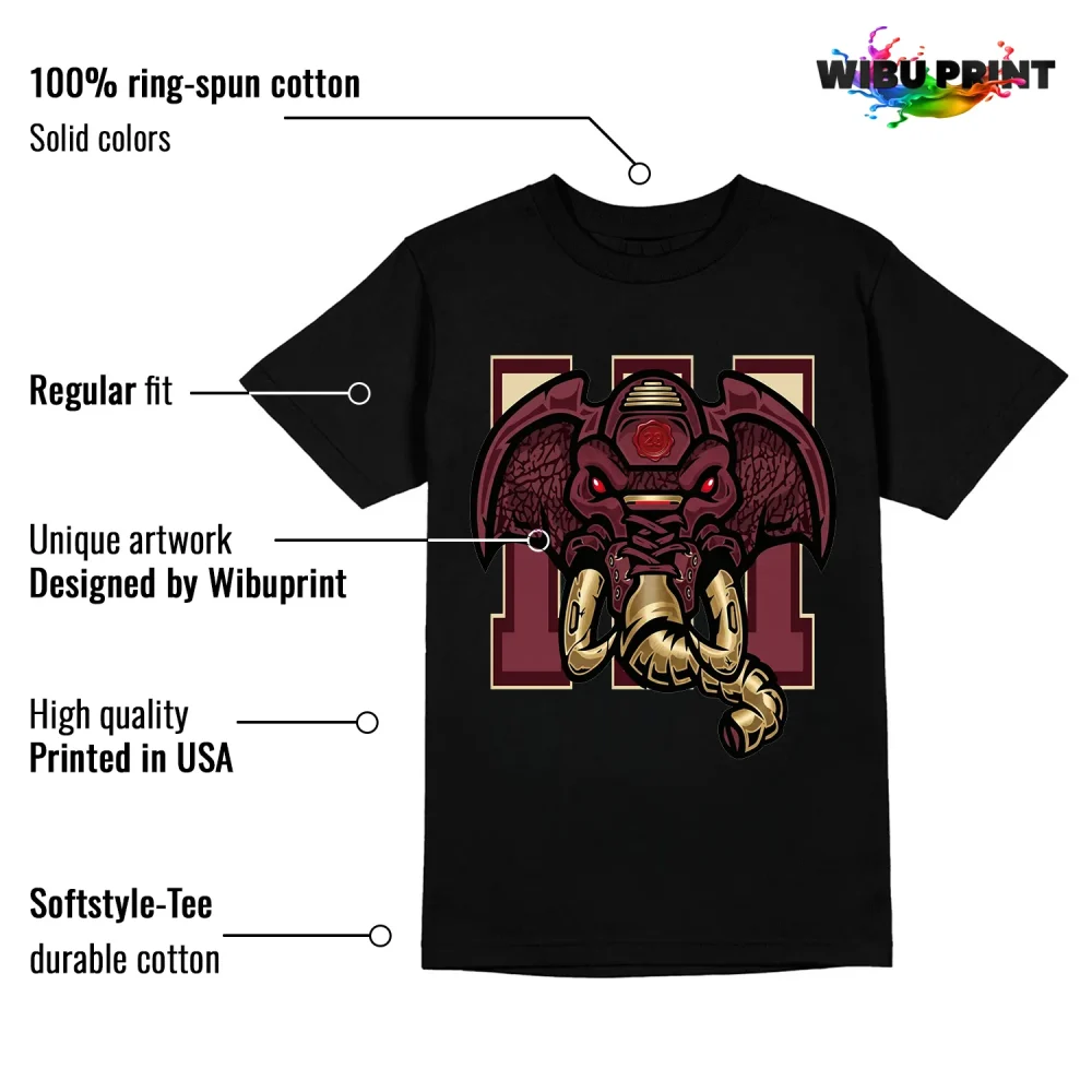 Cyber Elephant Tee to Match Jordan 3 Bin 23