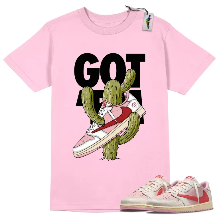Got 'Em Tee to Match Jordan 1 Tropical Pink