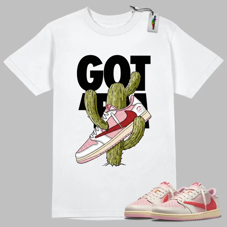 Got 'Em Tee to Match Jordan 1 Tropical Pink