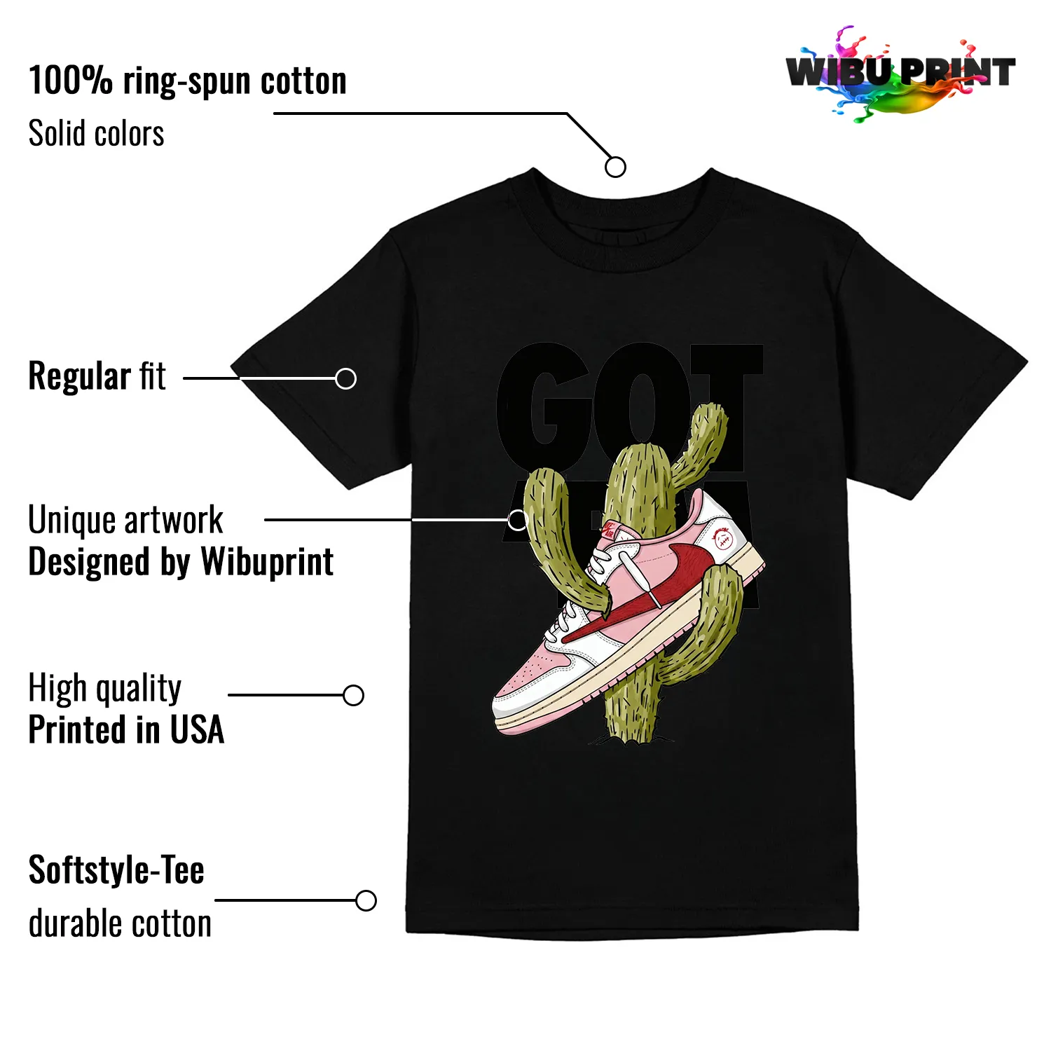 Got 'Em Tee to Match Jordan 1 Tropical Pink