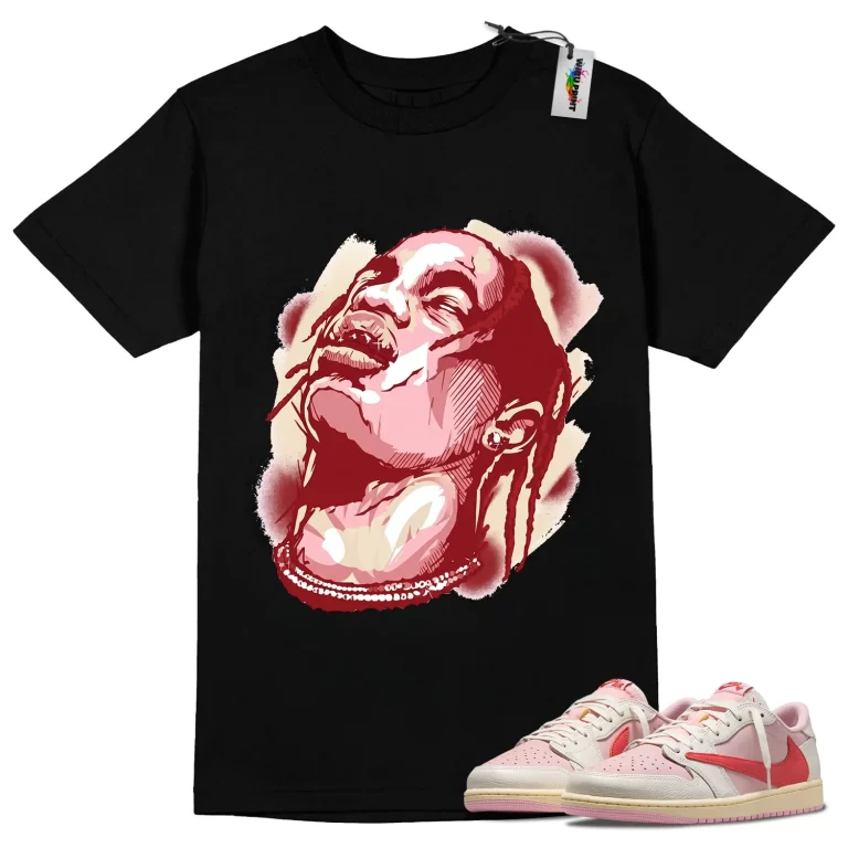 Lost In The Sound Tee to Match Jordan 1 Tropical Pink