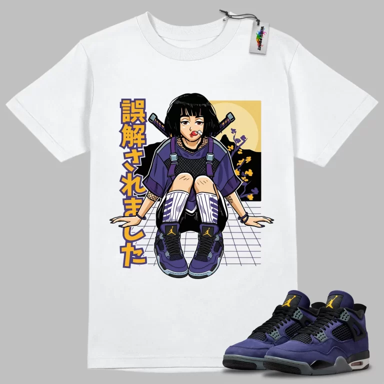 Misunderstood Tee to Match Jordan 4 Lakers