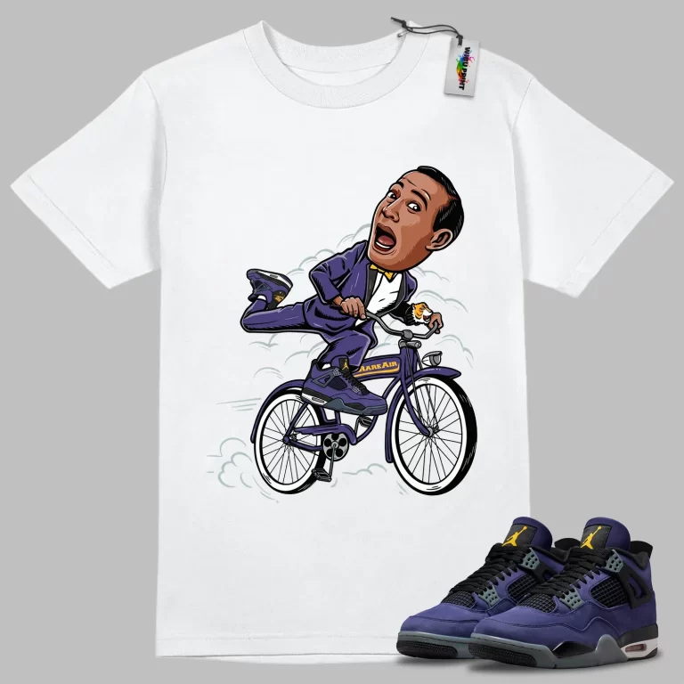 Rare Air Bike Tee to Match Jordan 4 Laker-3