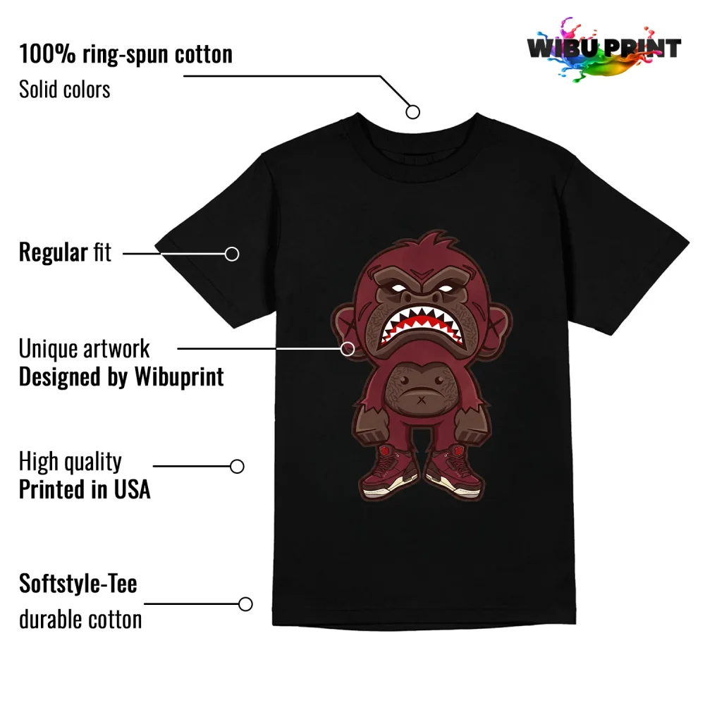 Shark Ape Tee to Match Jordan 3 Bin 23-3