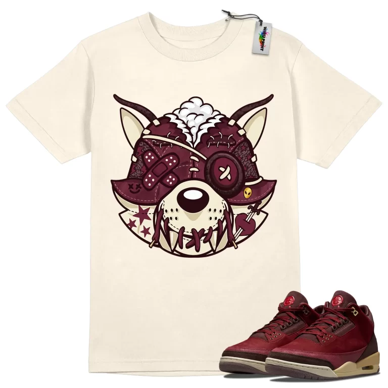 Sneaker Face Tee to Match Jordan 3 Bin 23