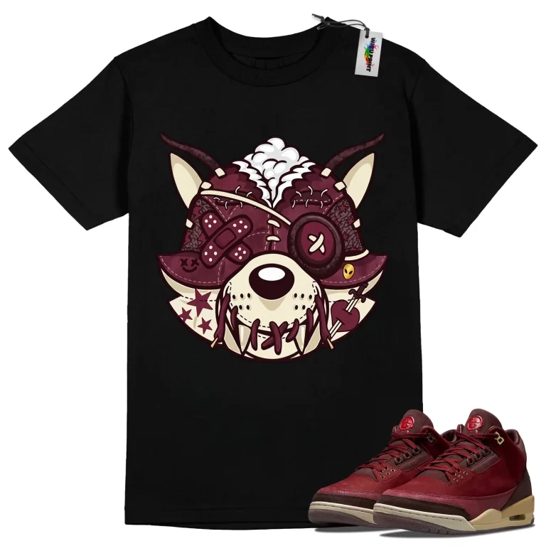 Sneaker Face Tee to Match Jordan 3 Bin 23