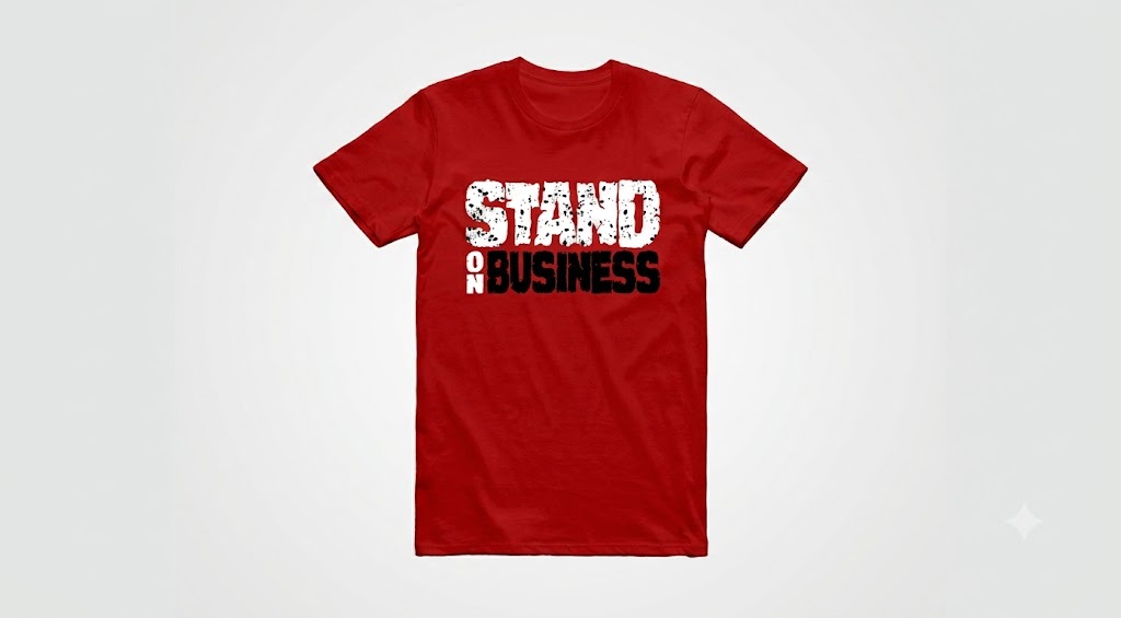 Stand On Business Jordan Shirts Red