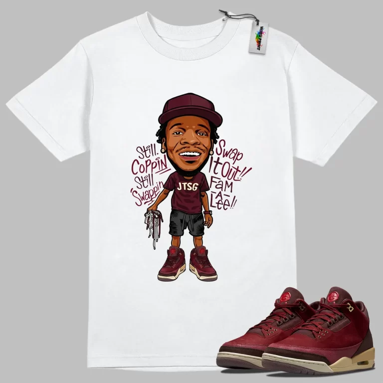 Still Coppin' Tee to Match Jordan 3 Bin 23
