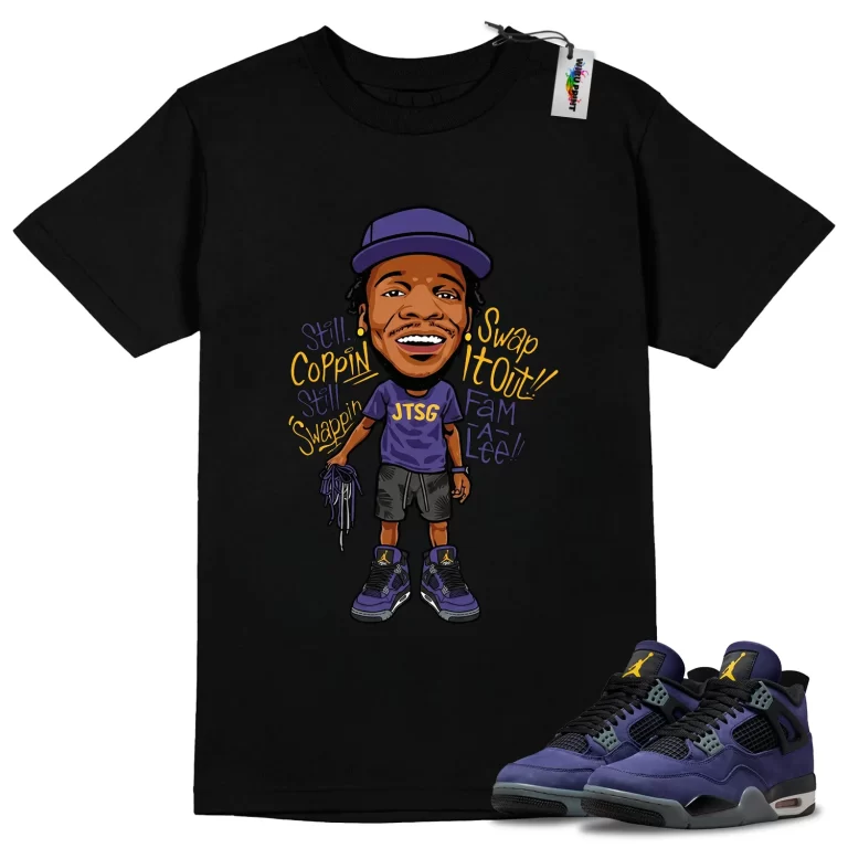Still Coppin' Tee to Match Jordan 4 Lakers